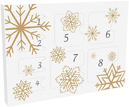Advent calendar ,Hanukkah Countdown Jewelry Bundle ,4 Hair Band and 4 Earrings Elegant Outlook ，Reusable Package Multiple Utility