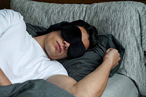 nodpod: Weighted Sleep Mask for Sleep, Stress and Anxiety (28" Long, Yellow)