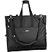 WallyBags Premium Tri-Fold Carry On Wedding Dress Travel Garment Bag for Long Gowns, Black, 66-inch