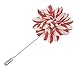 TopTie Lapel Pin Flower Boutonniere for Suit Rose for Wedding (Pack of 12)-set1