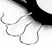 Zoyer Velvet Skirt Hangers (12 Pack, Black)- Non Slip Velvet Pants Hangers with Metal Clips, 360° Swivel Hook, Durable Thin Coat Hangers- Space Saving Velvet Dresses Hangers, Shirt & Clothes Hanger.