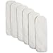 Gerber All-in-One Reusable Diaper Cover Inserts, White, 6 Count