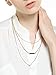 Aukmla Boho Pendant Layered Necklaces Chain Jewelry for Women and Girls
