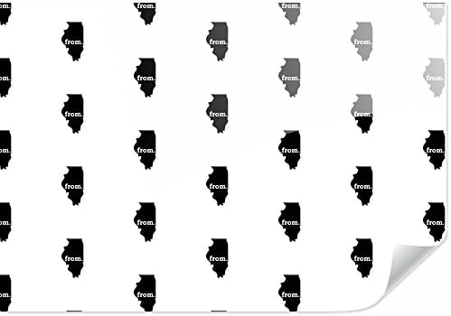 TsFrom Illinois Wrapping Paper