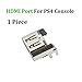 HIGHFINE New HDMI Port Socket Interface Connector Repair Part for Game Machine 4 PS4 Console