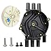 Upgrade Ignition Distributor Cap and Rotor Kit fits Chevy EXPRESS 1500 GMC JIMMY Olds 96-07 4.3L V6 D328A 10452458 DR475 （Brass Terminal）s