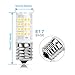SHINE HAI E17 LED Bulb Microwave Oven Light, 500 Lumens, Daylight White 5000K, 5W (50W Halogen Equivalent), 50x2835 SMD AC110-130V, Pack of 2