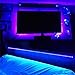 AMARS UV LED Black Lights Strip DC12V 24W 16.4FT 300leds Blacklight Fixture Purple Lighting for Fluorescent, UV Body Paint, Party, UV Poster, Room Decoration (Strip Only)