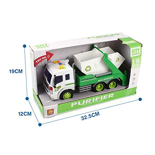 image for MeeYum Kids Role Play Vehicle Toys Friction Powered Pull Back Recyclin