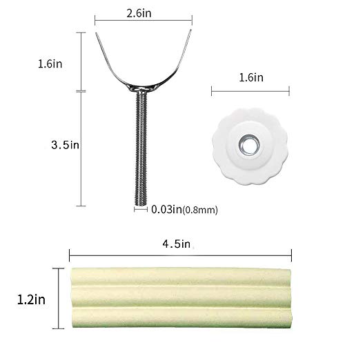 image for SmartMe U Spindle M8 Banister Gate Adaptors for Pressure Mounted Baby 