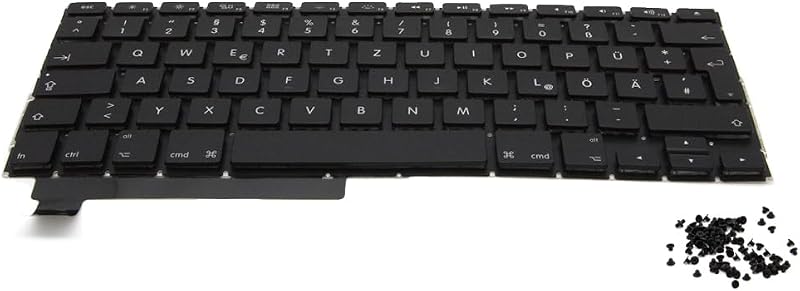 MMOBIEL QWERTZ Keyboard for MacBook Pro A1278 13-inch 2008-2012 German Layout