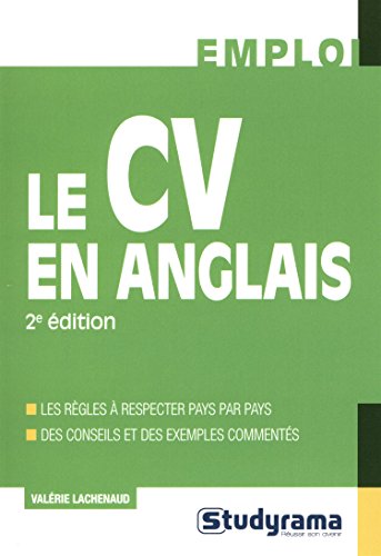 Le  CV en anglais