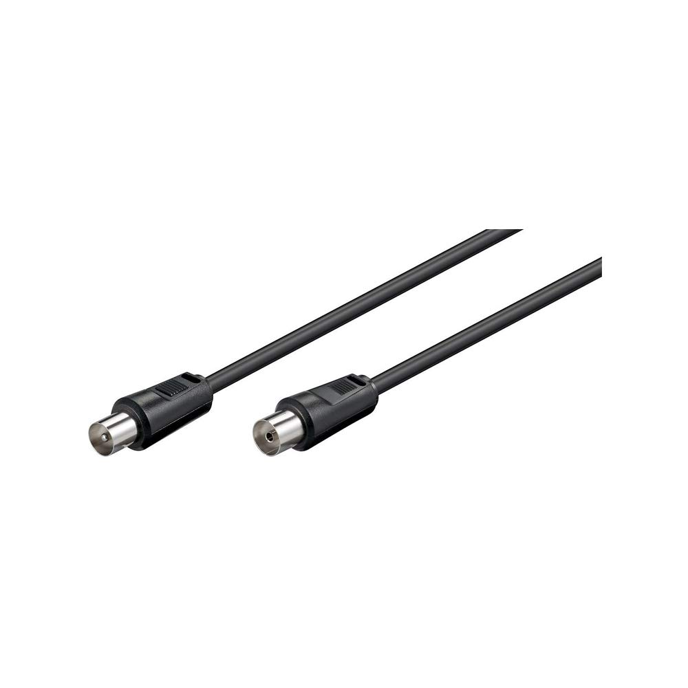 Goobay 50913 Antenna Cable (<70 dB), 2X Shielded, 20m Length