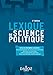 Lexique de science politique by