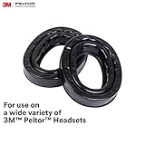 3M Personal Protective Equipment PELTOR Camelback Gel Sealing Rings HY80, Comfort Replacement Earmuff Cushions, Black