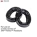 3M Personal Protective Equipment PELTOR Camelback Gel Sealing Rings HY80, Comfort Replacement Earmuff Cushions, Black primary