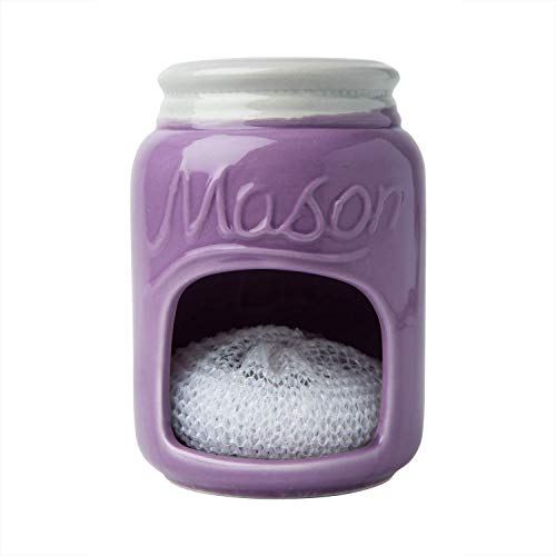 image for Comfify Ceramic Kitchen Sponge Holder Sink Caddy - Kitchen Décor And 