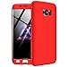 Samsung Galaxy S7 Edge Case,GKK Double Dip Ultra Slim Knight Series Case For Samsung S7 Edge Cover Hybrid PC [HARD] Full Protection Matte Phone Case (Red)