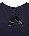 Ineffable Women's Sleeveless Pockets Casual Loose Swing Flare Dress(Blue, M)