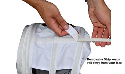 OZ ARMOUR Beekeeping Suit Ventilated Air Mesh with Fencing & Round Brim Hat (8X-Large)