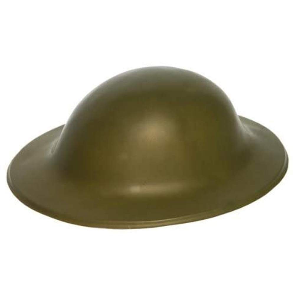 Green Plastic Army Tommy Helmet โ image 1