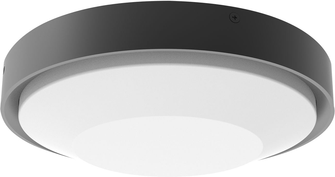 Voltman Lima-1800 LM-3000 K-IP65 VOM69322-Outdoor Porthole Black