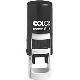 Customize with Initial/Logo/Artwork - Round self Inking Stamp - R12-1/2" Diameter - Only Small Logos are Supported