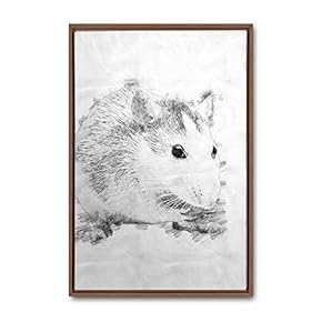 Framed Canvas Wall Art Animals, Flowers, Birds Canvas Prints Home Artwork Decoration for Living Room, Bedroom - 16x24 inches