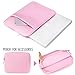 RAINYEAR 14 Inch Laptop Sleeve Case Protective Soft Padded Zipper Cover Carrying Computer Bag with Front Pocket & Accessories Pouch,Compatible with 14