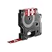 DYMO Industrial Labels for DYMO Industrial Rhino Label Makers, White on Red, 1/2