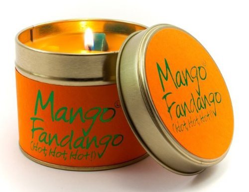 Lily Flame Scented Candle in a presentation Tin - Mango Fandango by Lily Flame — image 1