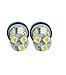 Trisense 3157 3156 3157A 3157NA 3056 3057 4114K White 5050 18SMD LED Light Bulbs Turn Signal Brake Parking Stop Tail Backup Reverse Light Lamp Bulb for Car/Motorcycle(Pack of 10)