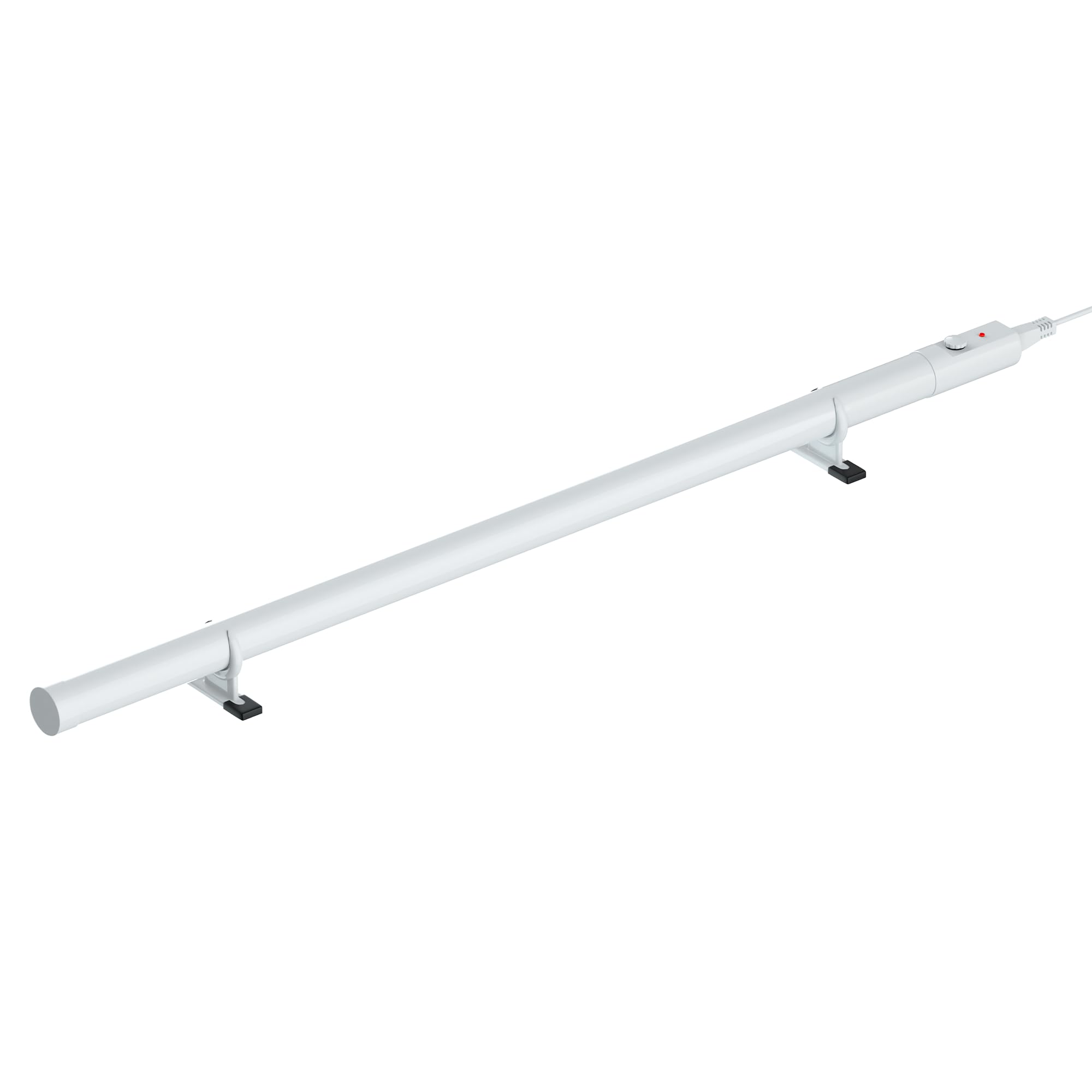 Hylite Slimline Ecoheater Tube Heater with Thermostat White 1000mm 120W