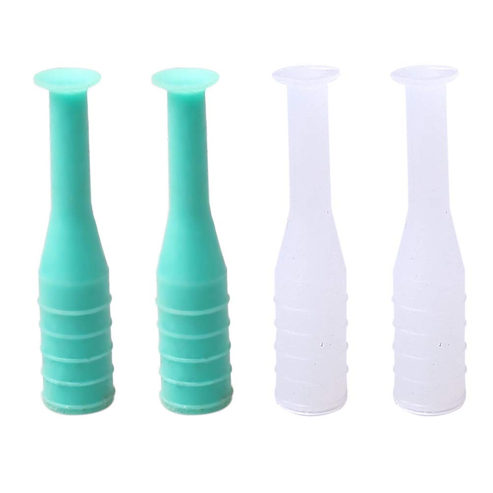 Zhiye Contact Lens Remover RGP Plunger Holder Inserter Remover Just for Hard Lenses (4 pcs) 2 Pair