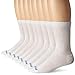 Medipeds Mens 8 Pair Diabetic Crew Socks