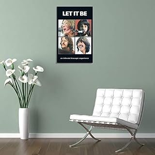 XYDQ Poster décoratif sur toile du groupe de rock britannique The Beatles pour salon, chambre à coucher 50 x 75 cm - Les Beatles, Paul McCartney, John Lennon, RIngo Starr, George Harrison XYDQ Poster décoratif sur toile du groupe de rock britannique The Beatles pour salon, chambre à coucher 50 x 75 cm – Image 5
