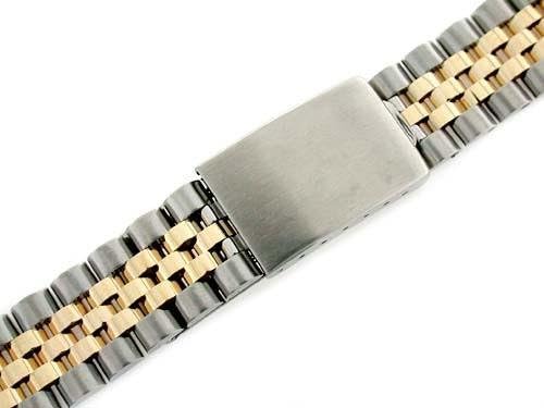Men Two Tone Replacement Rolex Watch Band 20mm Datejust