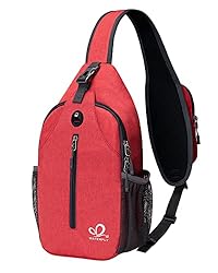 WATERFLY Crossbody Sling Backpack Sling Bag Travel