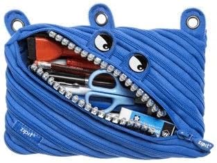 ZIPIT Grillz 3-Ring Pencil Case, Royal Blue