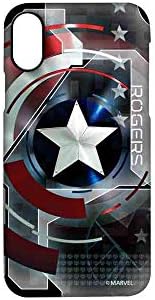 CelfiDesign Official Merchandise Cap AM Rogers Back Cover case for iPhone x (Multicolor)