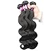 HEBE 7A Brazilian Virgin Human Hair 3 Bundles Brazilian Body Wave 100% Unprocessed Human Hair Weave Natural Color