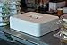Certus Global Large White Cash Box with Money Tray, Secure Lock, Cantilever Coin Tray 4 Bills/ 5 Coins (Crisp White)