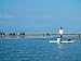BIC Sport ACE-TEC Cross Stand Up Paddleboard, Matte White, 11'0