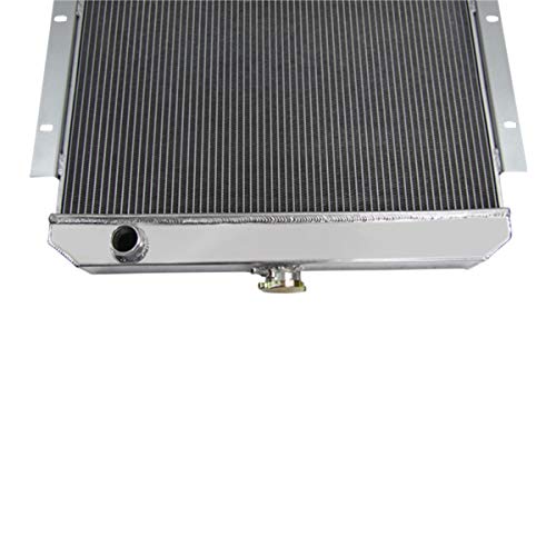 Primecooling 62MM 4 Row Core Aluminum Radiator for Jeep CJ5, CJ6, CJ7 1972-86/Commando J10 Cherokee 1973-75 - Thumbnail 4