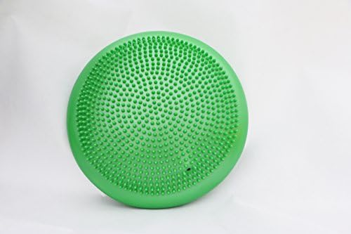 LVEM Air Stability Wobble Cushion,21inch/13inch Diameter, Balance Disc, Pump Included (green)