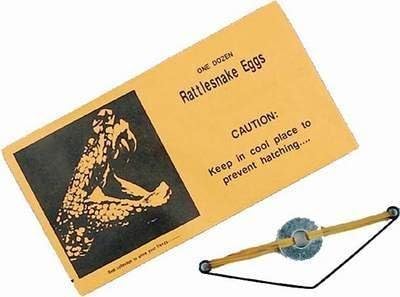 Fake Rattlesnake Eggs Prank