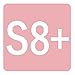 TabPow Galaxy S8+ Plus Case, Hidden Door Slim Wallet Case, Fits 2 Cards and Cash, Reinforced Bumper Protection, Mirror, Front Frame Screen Protection for Samsung Galaxy S8+ Plus(2017) -Rose Pink