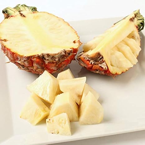 Amazon ピーチパイン 約2kg 3 4個入 アララガマ農園 沖縄西表島 国産パイナップル 減農薬栽培 ノーブランド品 パイナップル 通販