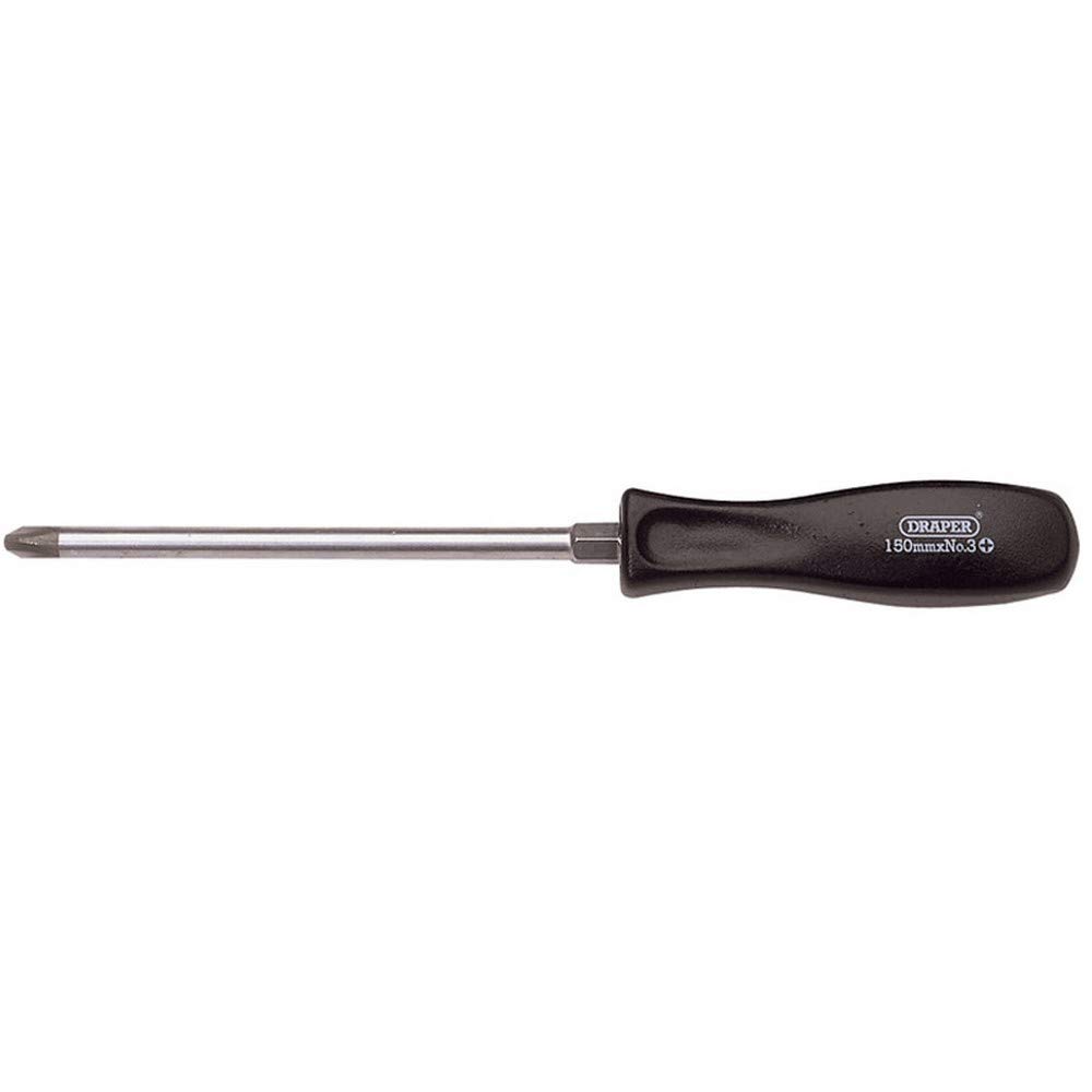 Draper 19534 Expert Quality No 3 Cross Slot Mechanics Screwdriver, 150mm