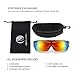 Anti Fog Anti Scratch Safety Goggles Sunglass FLIP UP Polarized Sunglasses Driving Glasses UV400 Fitover Sunglasses for men and women (Red, 5.8)